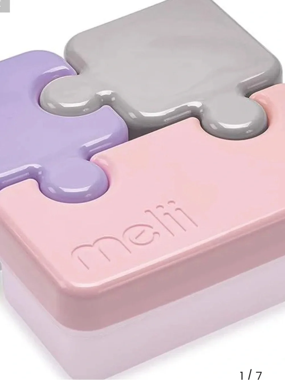 Pink Puzzle Container Lunchbox - Melli